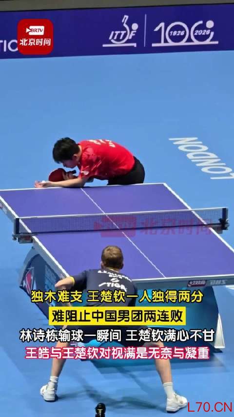 媒体评：国乒男队罕见2连败撕开残酷现实