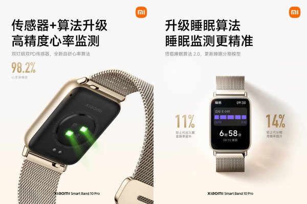 小米手环10 Pro预热: 腕上控车升级, 苹果生态友好