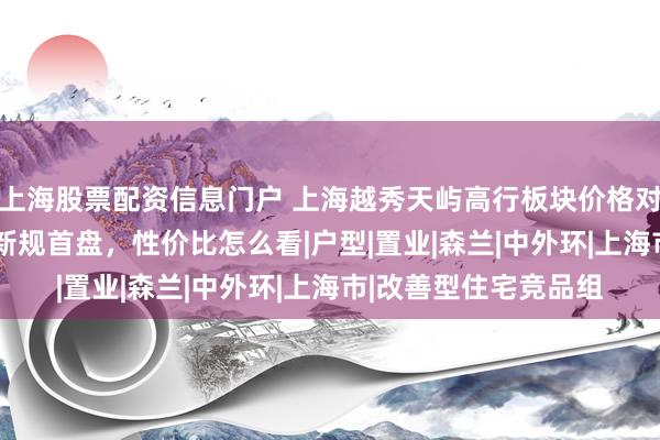 上海股票配资信息门户 上海越秀天屿高行板块价格对比2026：断供后的新规首盘，性价比怎么看|户型|置业|森兰|中外环|上海市|改善型住宅竞品组